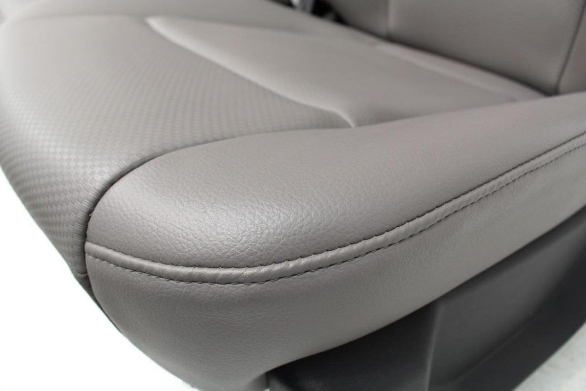 2015 - 2022 Ford F150 & Super Duty Front Seats, 4-Door XL Earth Gray Vinyl Bench