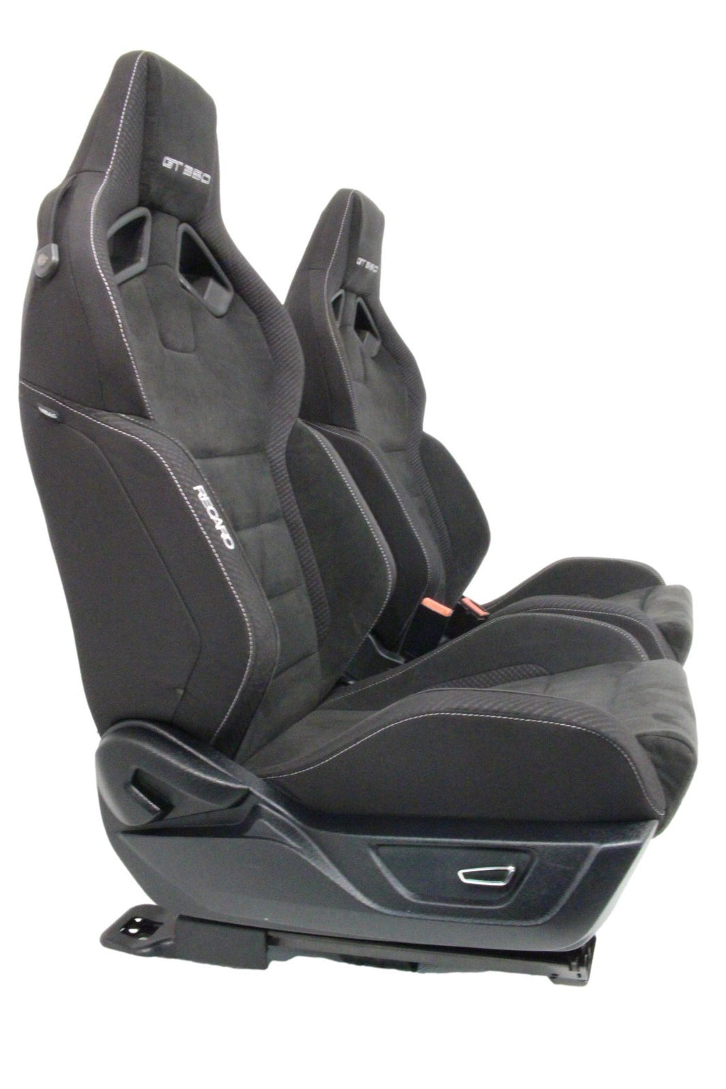 2015 - 2025 Mustang Shelby Recaro Seats Set, Suede Power Tracks S550 S650 GT350