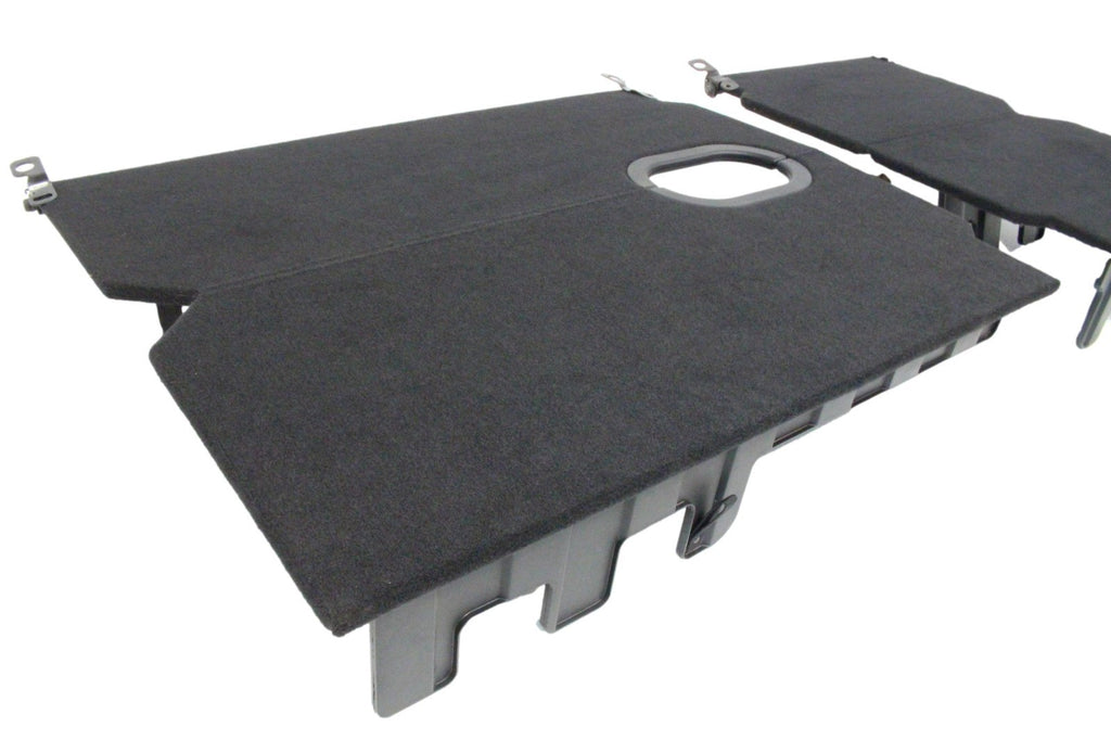 2009 - 2018 Ram Rear Seat Fold Flat Floor Hard Carpet Protector, Crew Cab OEM