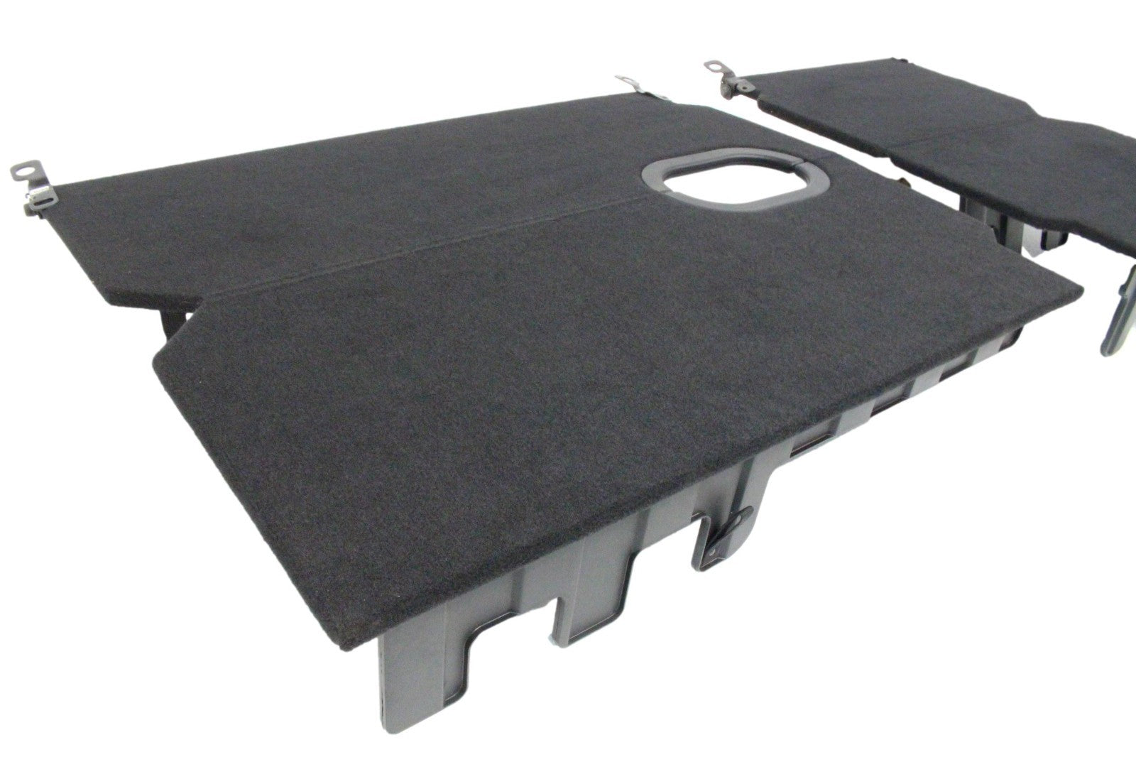 2009 - 2018 Ram Rear Seat Fold Flat Floor Hard Carpet Protector, Crew Cab OEM