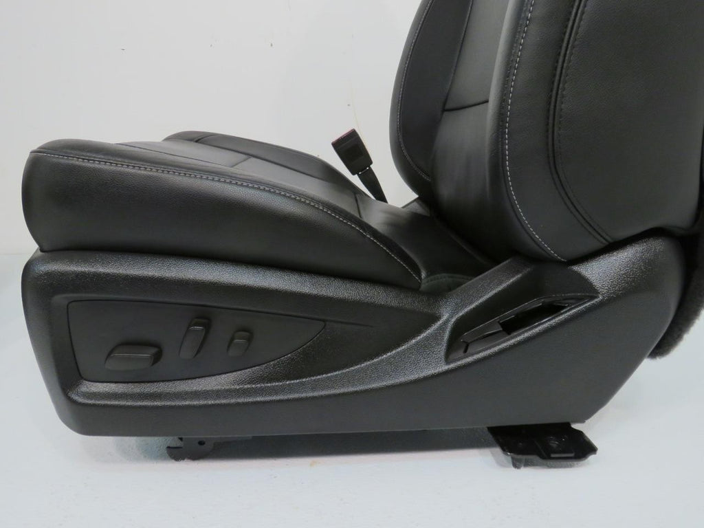 2014-2019 Sierra Chevy Silverado Front Seats, LTZ Black Leather, Heated Cooled