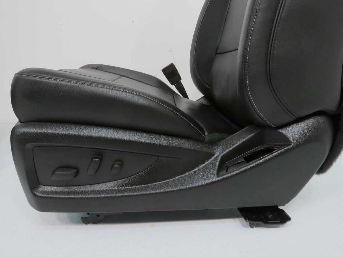 2014-2019 Sierra Chevy Silverado Front Seats, LTZ Black Leather, Heated Cooled