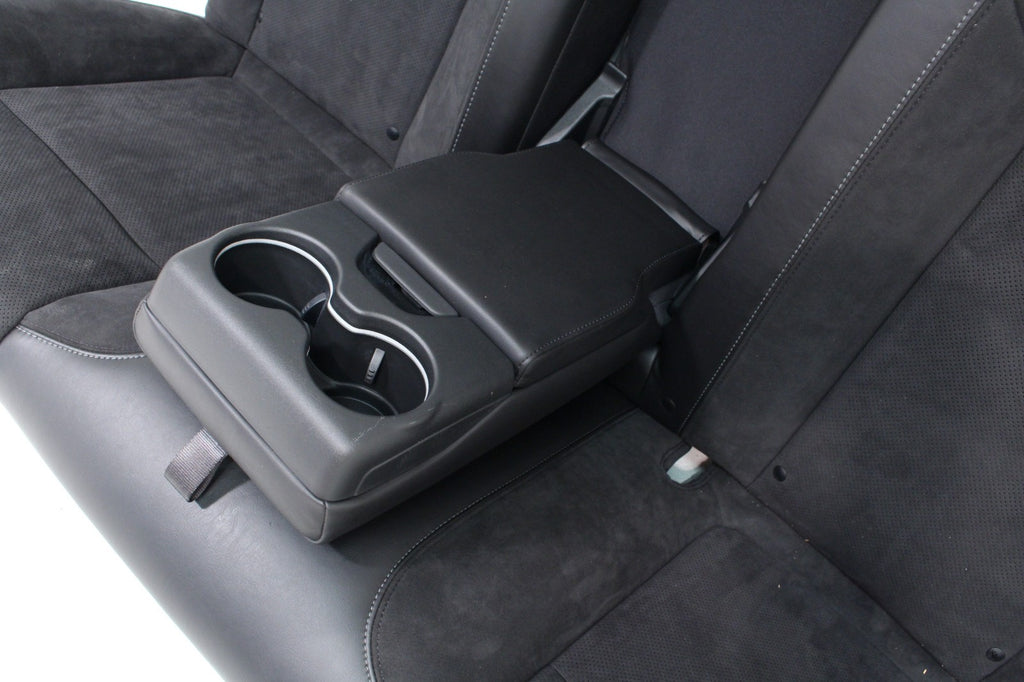 2008 - 2023 Dodge Challenger Seats Front Rear Black Leather w/ Suede, Scat Pack