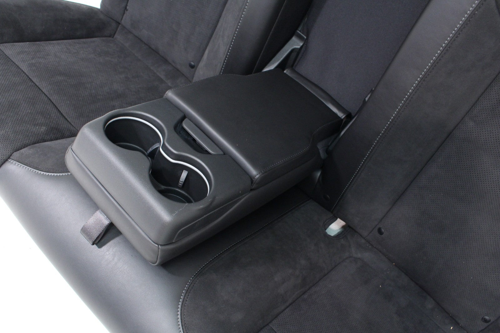 2008 - 2023 Dodge Challenger Seats Front Rear Black Leather w/ Suede, Scat Pack