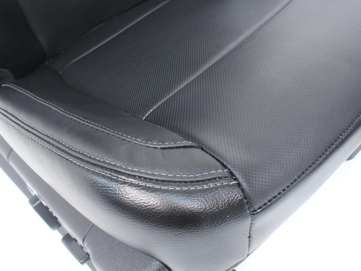 2015-2022 Ford F150 Super Duty Lariat Front Seats, Black Leather Heat Ventilated