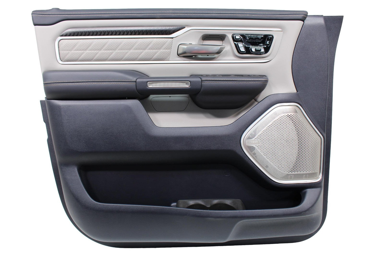 2019 - 2026 Ram 1500 Tungsten Interior, Sea Salt Indigo, Seats Console Door Trim