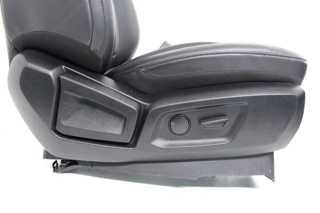 2019 - 2023 Ford Ranger Seat Set, Lariat Heated Black Leather Front & Rear OEM