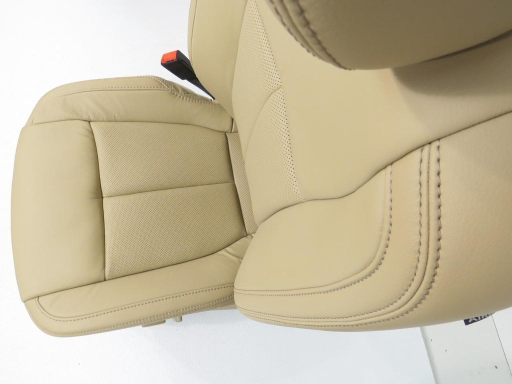 2015 - 2022 Ford F150 Super Duty Lariat Front Seats, Tan Leather Heat & Cool