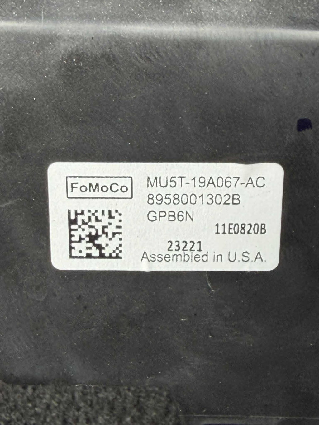 2021 - 2025 OEM Ford F150 & Super Duty Factory B&O Subwoofer & Box Assembly