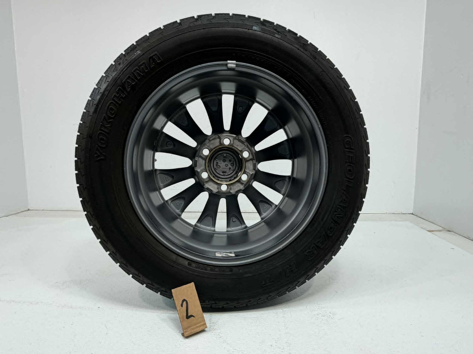 19" Lexus GX460 OEM Wheels Set 4 Dark Gray Sport Design Yokohama Tires 265/55R19