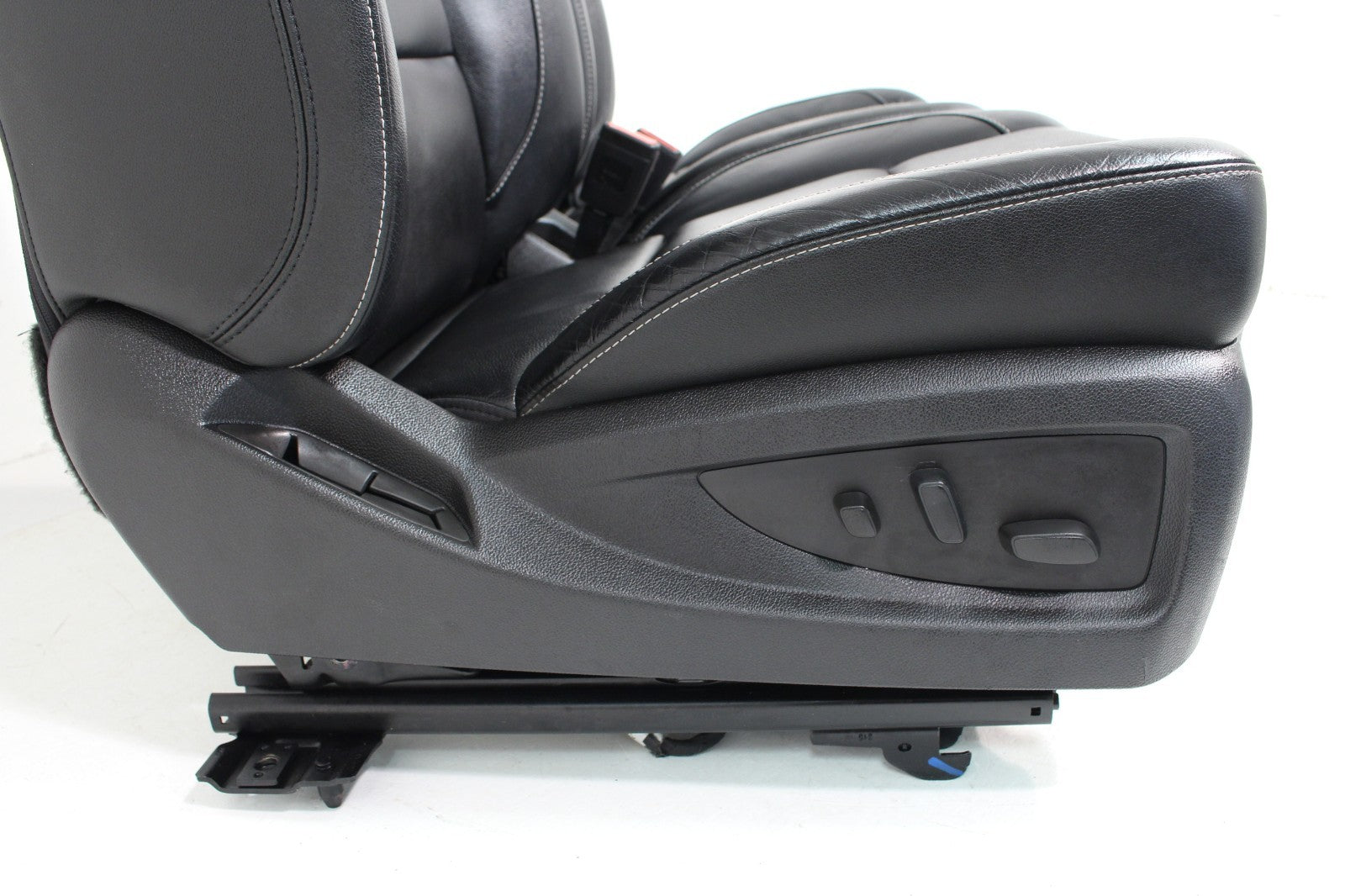 2014 - 2019 Sierra Chevy Silverado Front Seats, LTZ Power Black Leather, Heated