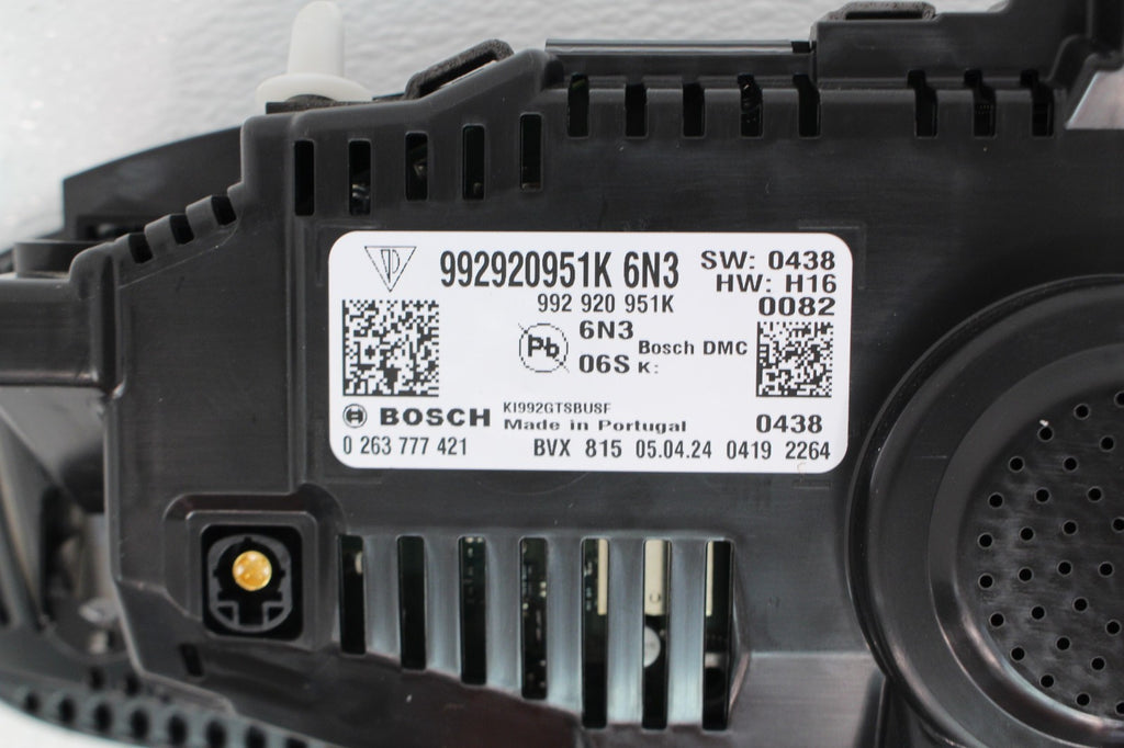 2020 - 2024 Porsche 911 992 GTS Instrument Cluster Speedometer Dash Display 6.7k