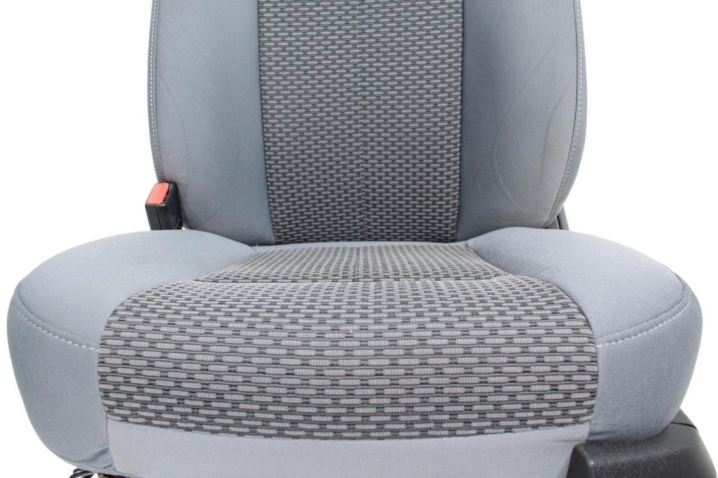 2011 - 2016 Ford Super Duty Front Seats, XL Gray Cloth Manual Fits 99+ F250 F350