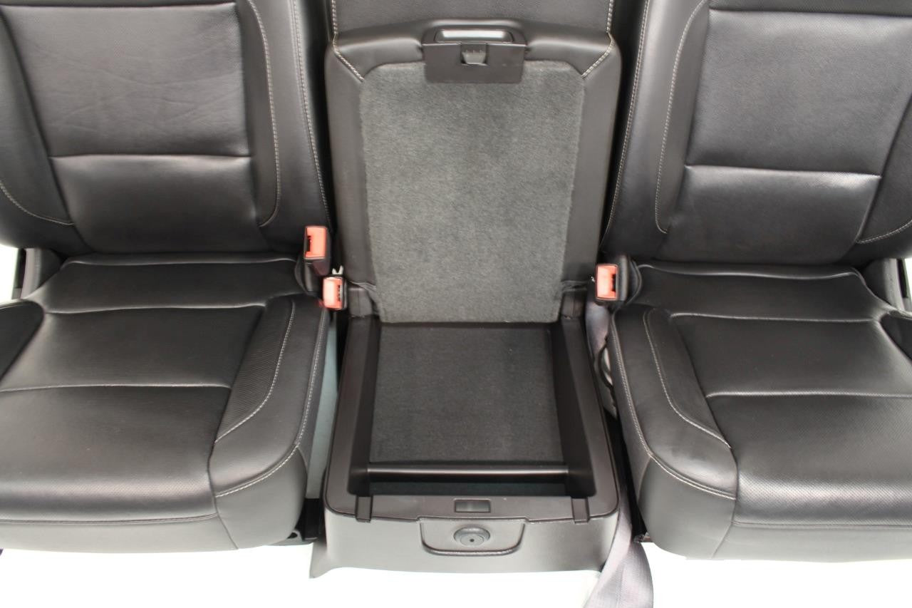 2014 - 19 Chevy Silverado GMC Sierra Black Leather Folding Jump Seat Console Kit