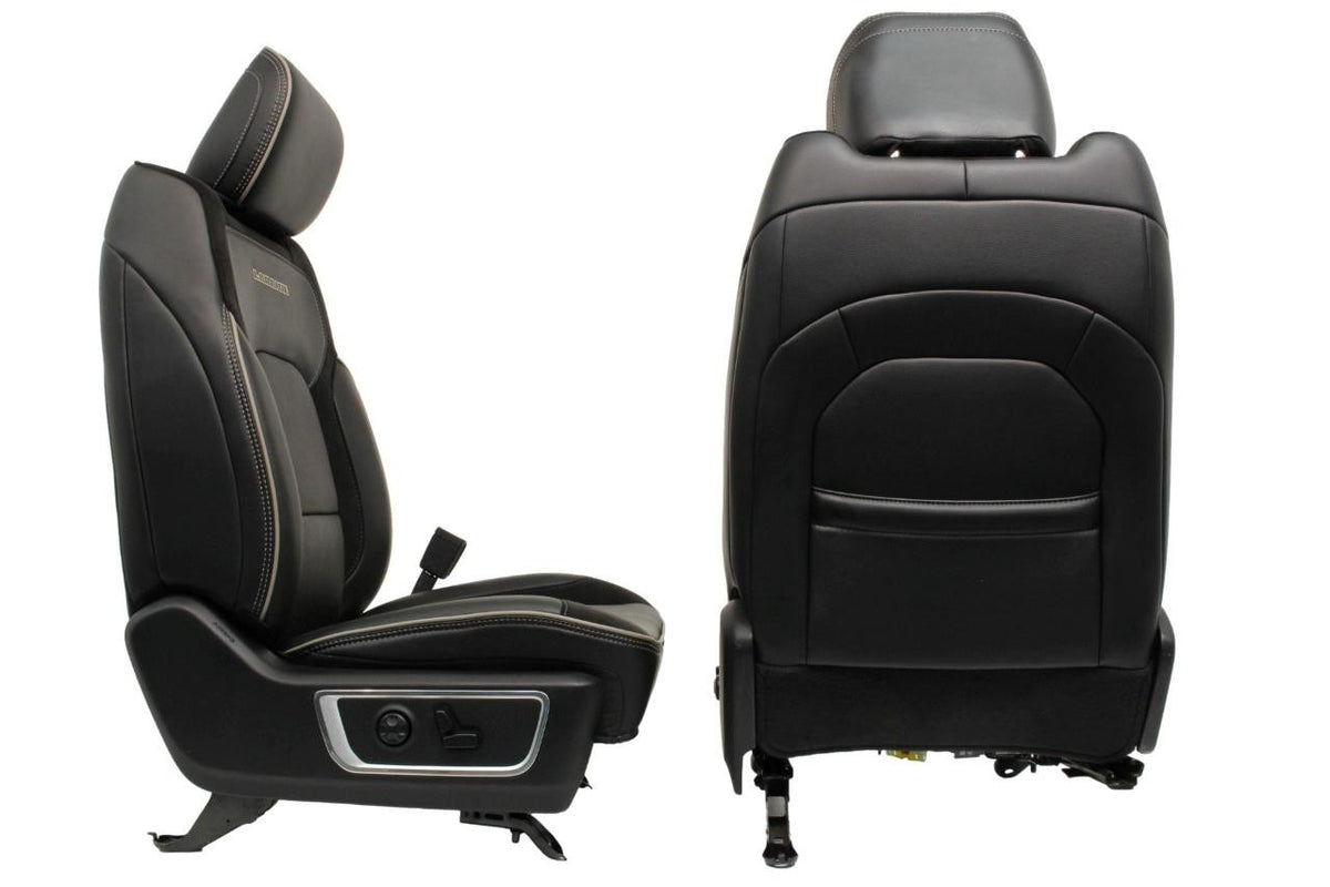 19-24 Dodge Ram 1500 Laramie Heated Cooled Leather Seats Front & Rear Crew Cab