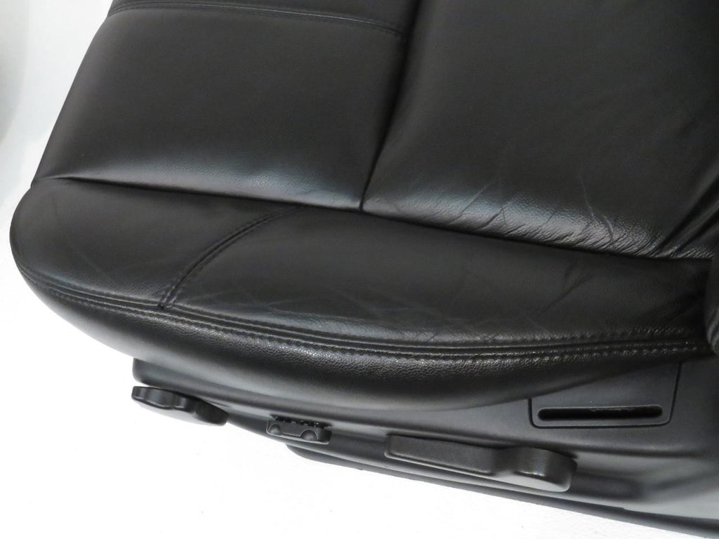 2007 - 2014 GM Silverado Tahoe Front Seats, LT Black Leather Lumbar Power Heated