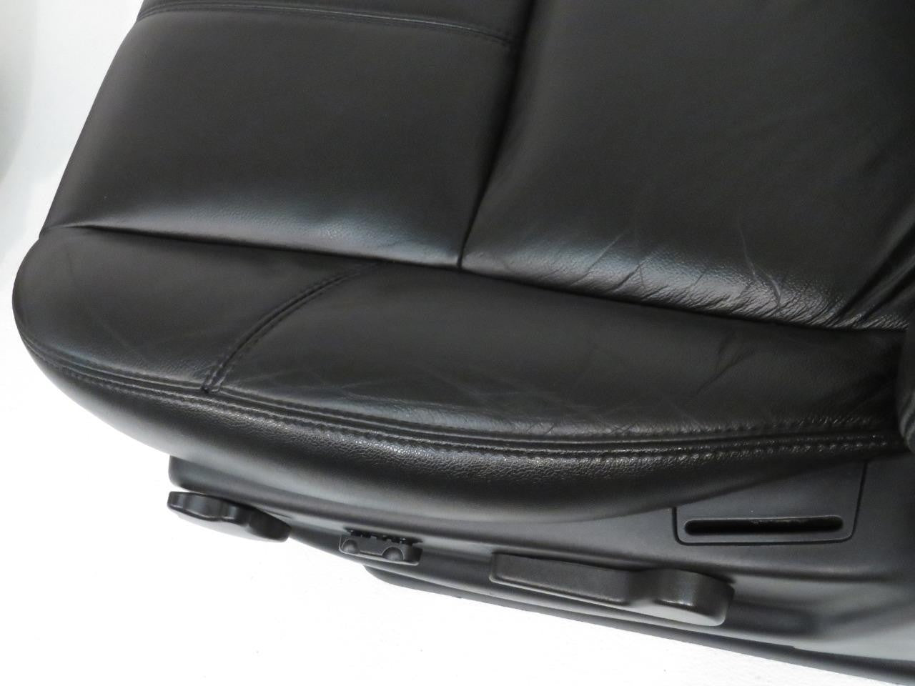 2007 - 2014 GM Silverado Tahoe Front Seats, LT Black Leather Lumbar Power Heated