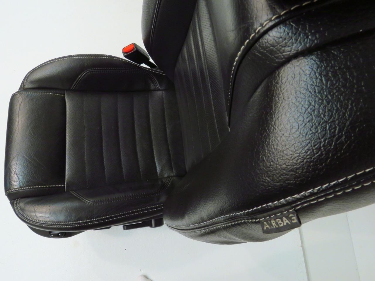 2005 - 2014 Ford Mustang Front Seats, GT Black Leather w/ Power Driver OEM