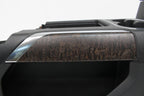 2019 - 2023 Chevy Silverado GMC Sierra Denali Center Console, Black w/ Ash Wood