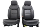 2019 - 2026 Sierra Chevy Silverado Front Seats, LTZ Black Leather Heated Cooled