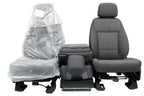 2021 - 2026 Ford F150 Front Seats, XL Slate Gray Cloth Manual Gray w/ Jumpseat