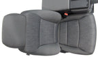2021 - 2026 Ford F150 Front Seats, XL Slate Gray Cloth Manual Gray w/ Jumpseat