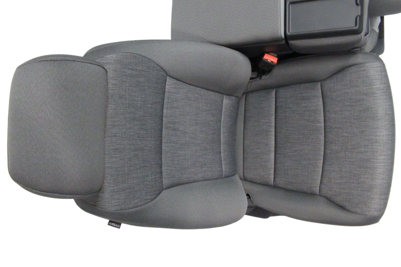 2021 - 2026 Ford F150 Front Seats, XL Slate Gray Cloth Manual Gray w/ Jumpseat