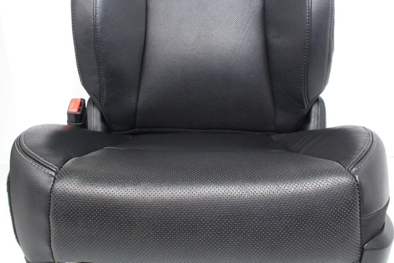 2002 - 2018 Ram Front Seats, Laramie Black Leather Heated Cooled w/ Memory