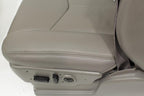 99 - 06 Silverado Sierra Tahoe Yukon Heated Power Leather Seats Pewter Gray OEM