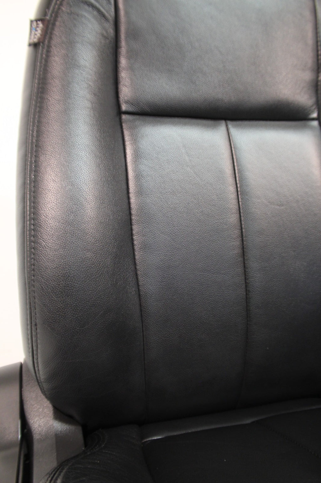 2015 - 2026 Ford Transit Front Seats, Black Leather w/ Heated Power Driver Seat
