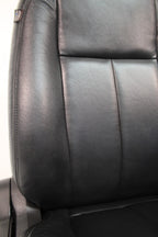 2015 - 2026 Ford Transit Front Seats, Black Leather w/ Heated Power Driver Seat