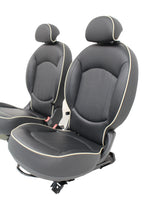 2011-2016 Mini Countryman R60 Seats, Lounge Leather Front Rear Bucket Set Black