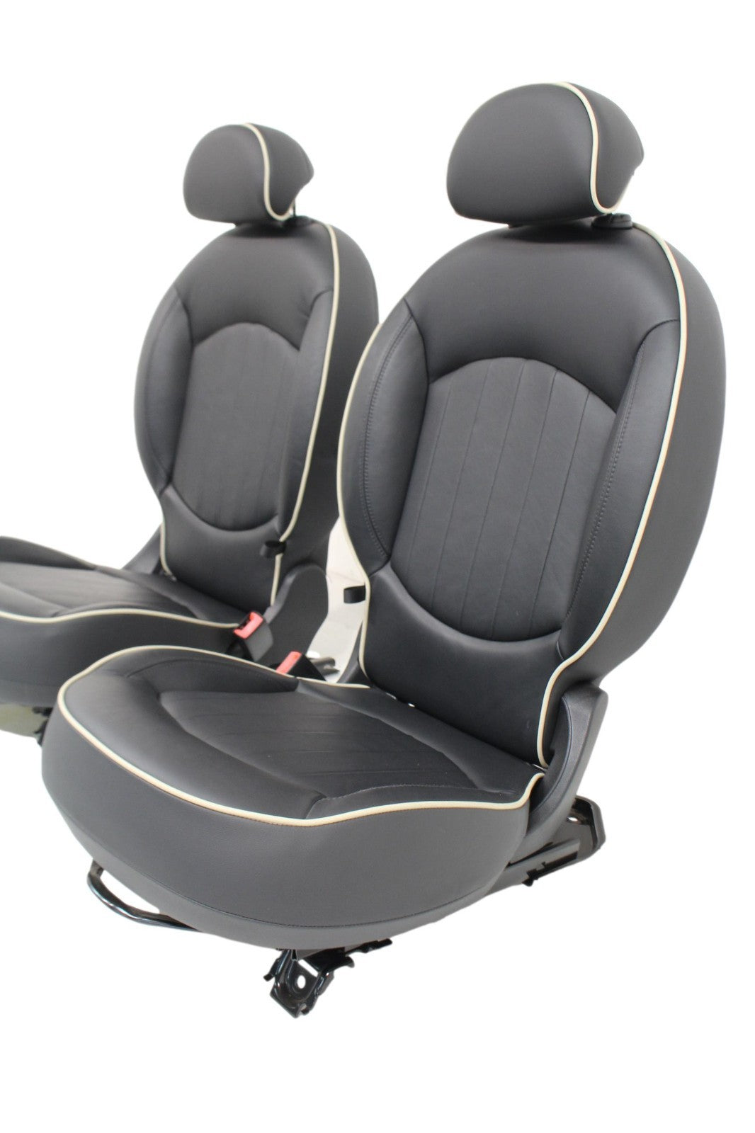 2011-2016 Mini Countryman R60 Seats, Lounge Leather Front Rear Bucket Set Black