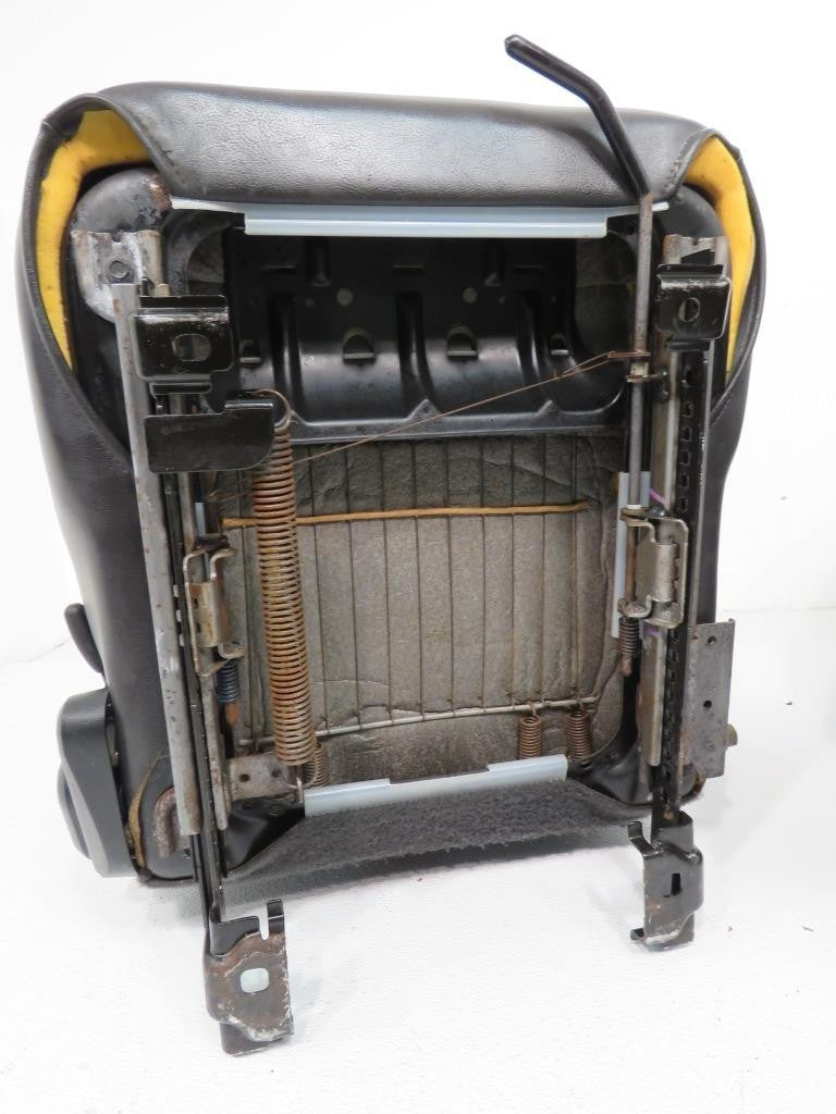 1994 - 2004 Ford Mustang Convertible Seats, GT Black Leather w/ Power Driver OEM