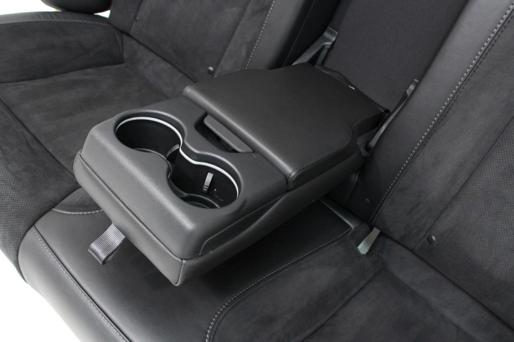 11-23 Dodge Charger SRT Seats, Scat Pack Black Alcantara Leather w/ Heat Cool