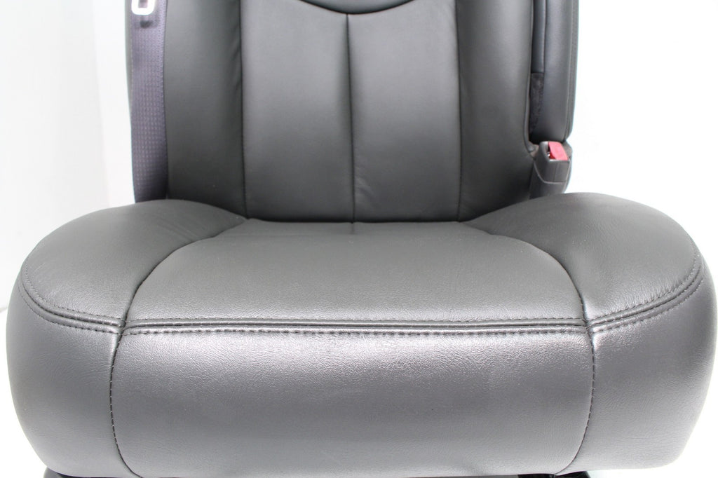 03 - 06 Silverado Sierra Tahoe Yukon Power Leather Seats Dark Pewter OEM