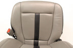 2015-2022 Ford F150 Super Duty Reg Cab Seats, XLT w/ Katzkin Earth Gray Leather