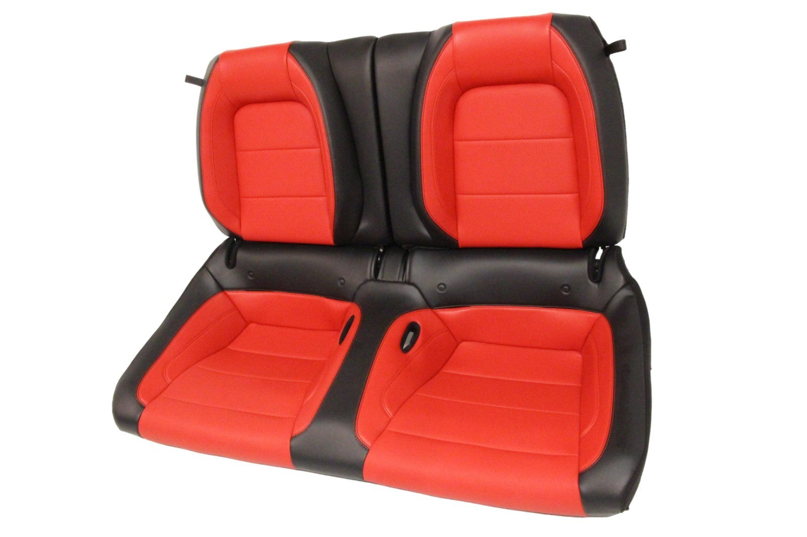 2015 - 2023 Ford Mustang Seats Set, GT Premium Coupe - Showstopper Red Leather