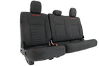 2015 - 2022 Ford F150 Super Duty Seats Set Ext Cab, XLT Sport Black Cloth Power