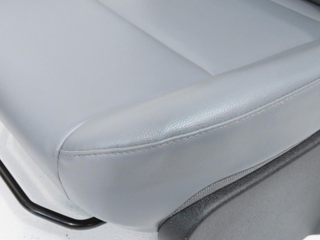 2015 - 2026 Ford Transit Front Seats, Pewter Gray Vinyl, Manual w/  Armrest