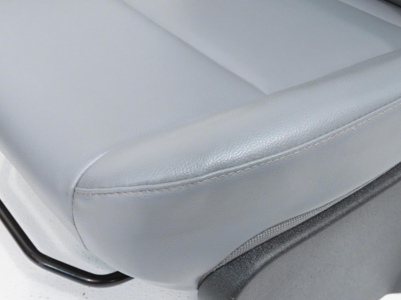 2015 - 2026 Ford Transit Front Seats, Pewter Gray Vinyl, Manual w/  Armrest