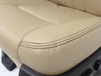2011 - 2016 Ford Super Duty Seats, Lariat Adobe Tan Leather, Heat Cool, Front