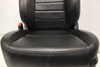 2002 - 2018 Dodge Ram Seats Set, Crew Cab Roadwire Black Leather w/ Power Driver