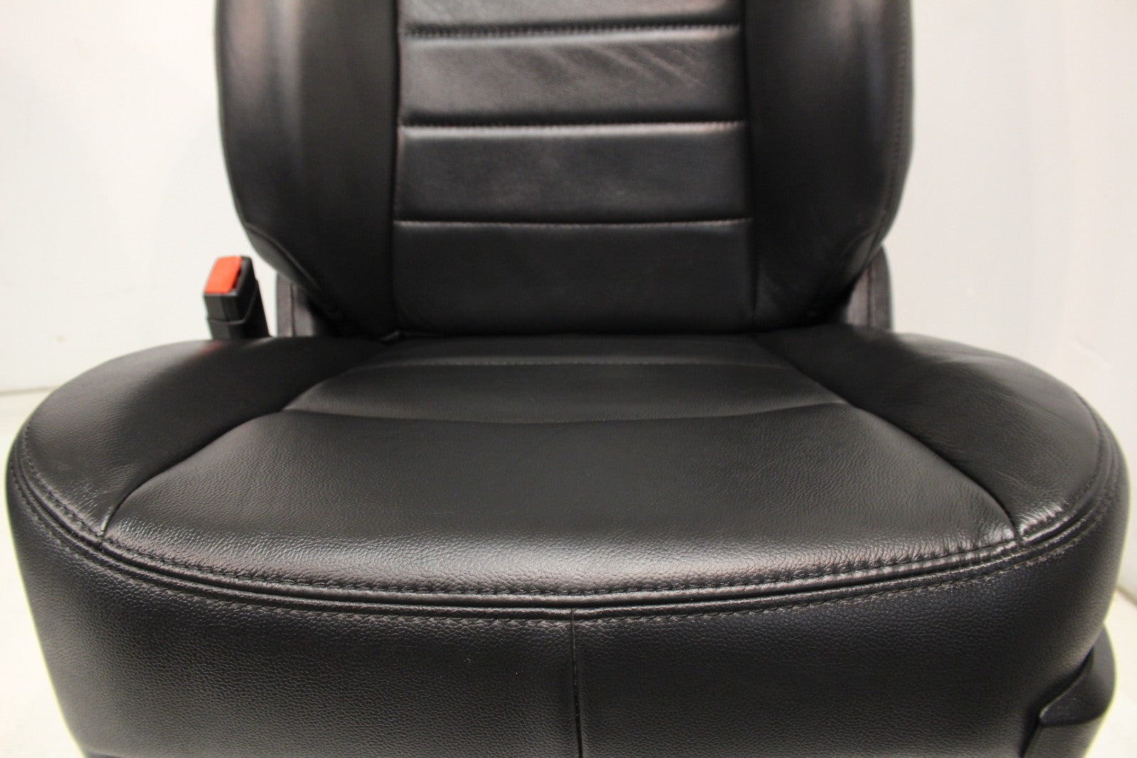2002 - 2018 Dodge Ram Seats Set, Crew Cab Roadwire Black Leather w/ Power Driver