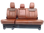 1999 - 2016 Ford Super Duty Seats Set, King Ranch Leather Power Heat Cool Crew