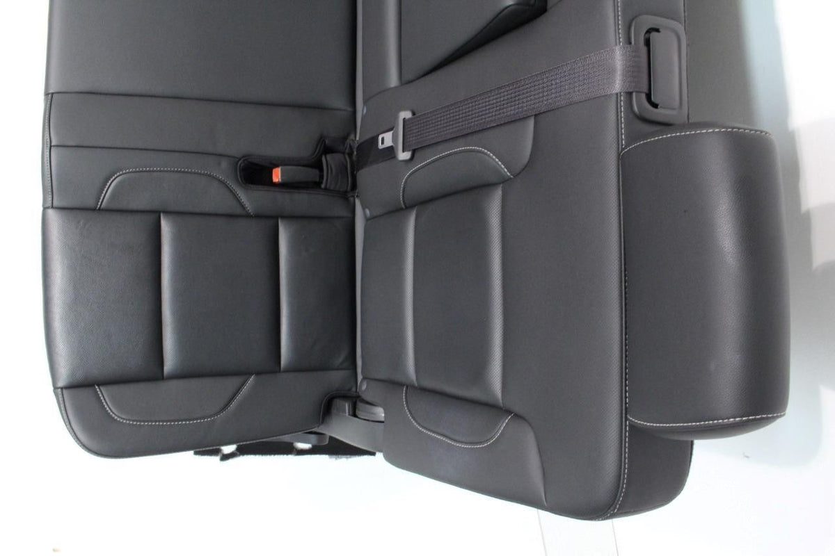 2015-2020 Yukon XL Suburban 2nd Row Bench Seat LTZ Black Leather Heat Perf Power