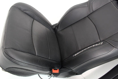 2009-2024 Dodge Ram Rebel Black Leather Heated & Cooled Front and Rear Seats