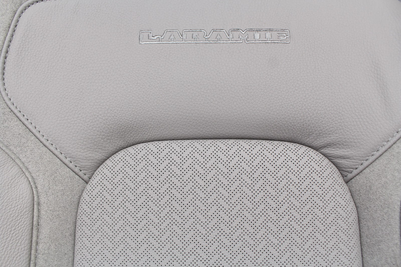 2019 - 2025 Ram 1500 Seats, Crew Cab Set, Laramie Leather, Salt Gray Bison Brown