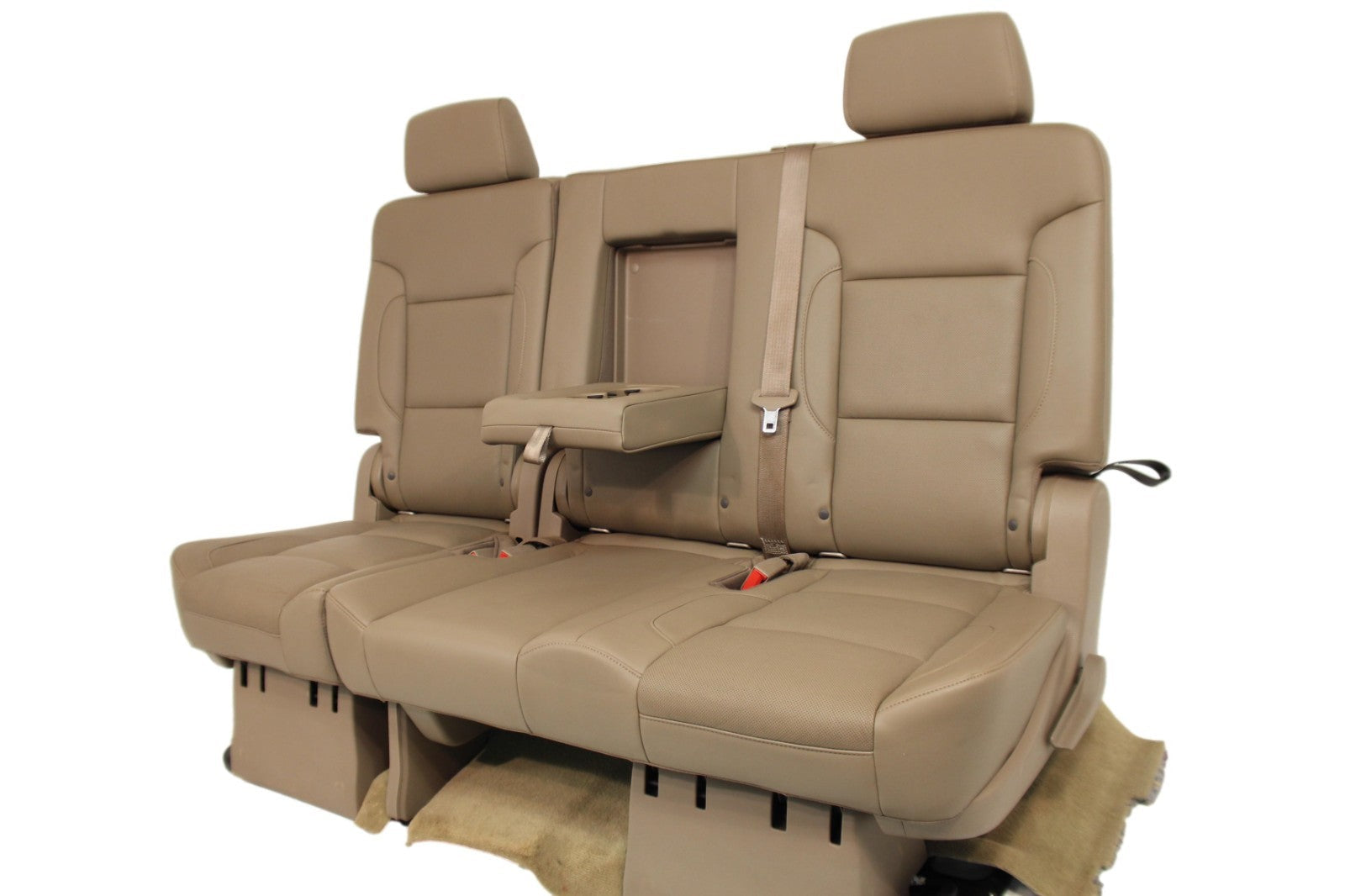 2015-2020 Yukon XL Suburban 2nd Row Bench Seat, LTZ Tan Leather Powered Heated