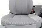 2009 - 2014 Ford F150 Front Seats w/ Jump Seat, XLT Gray Cloth w/ Power Driver